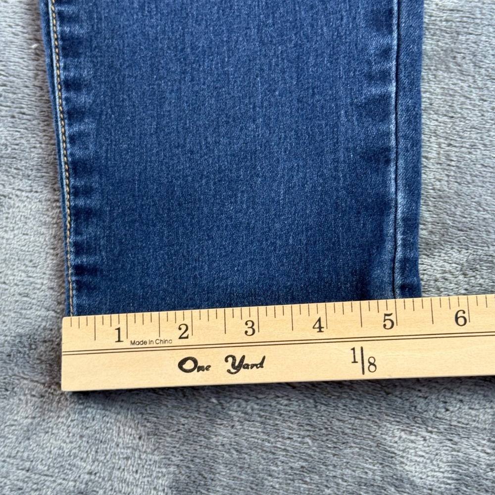 Free People Women Blue Skinny Jeans Size 29 Medium Wash Stretch Mid Rise - Picture 8 of 9